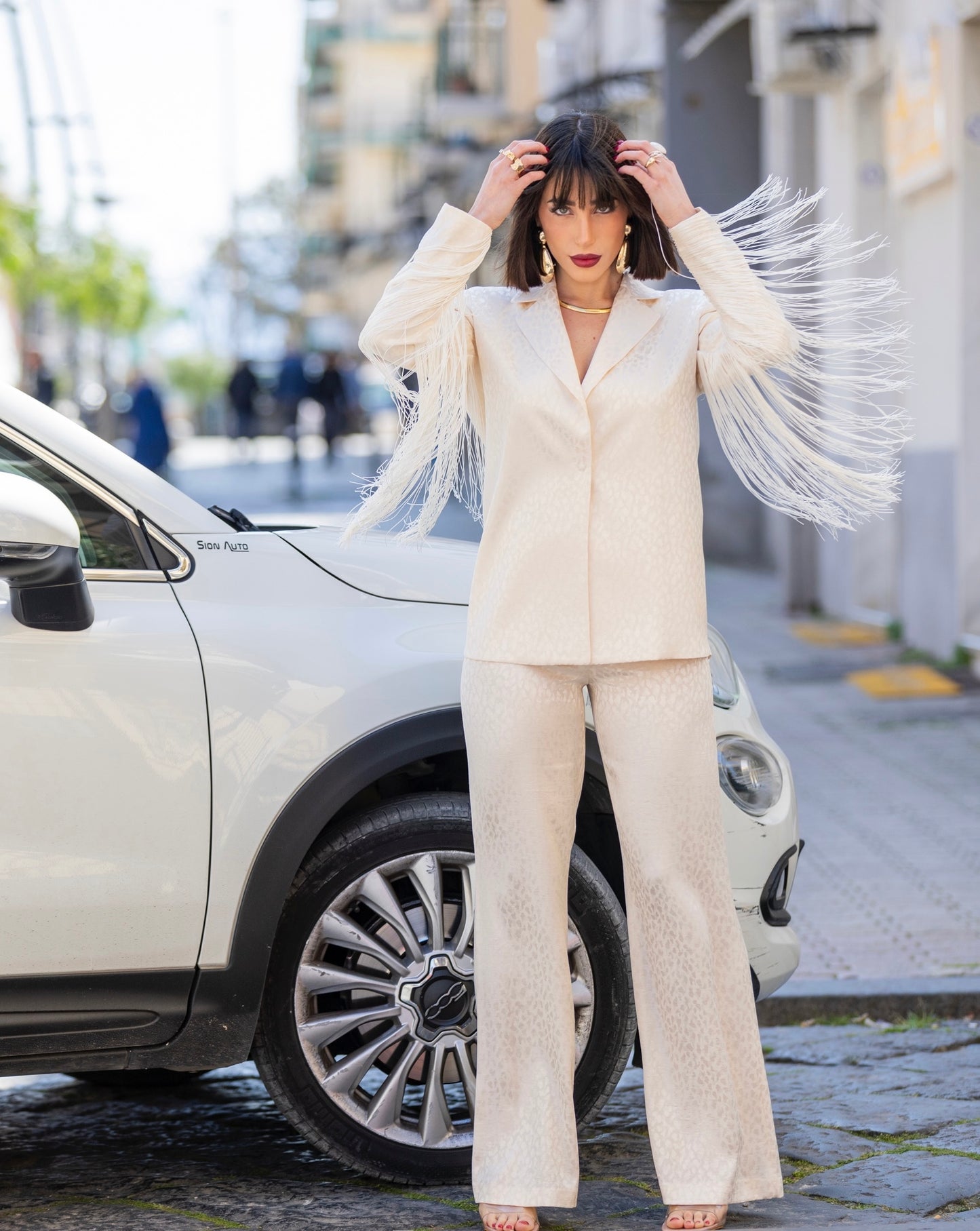 TAILLEUR JACQUARD