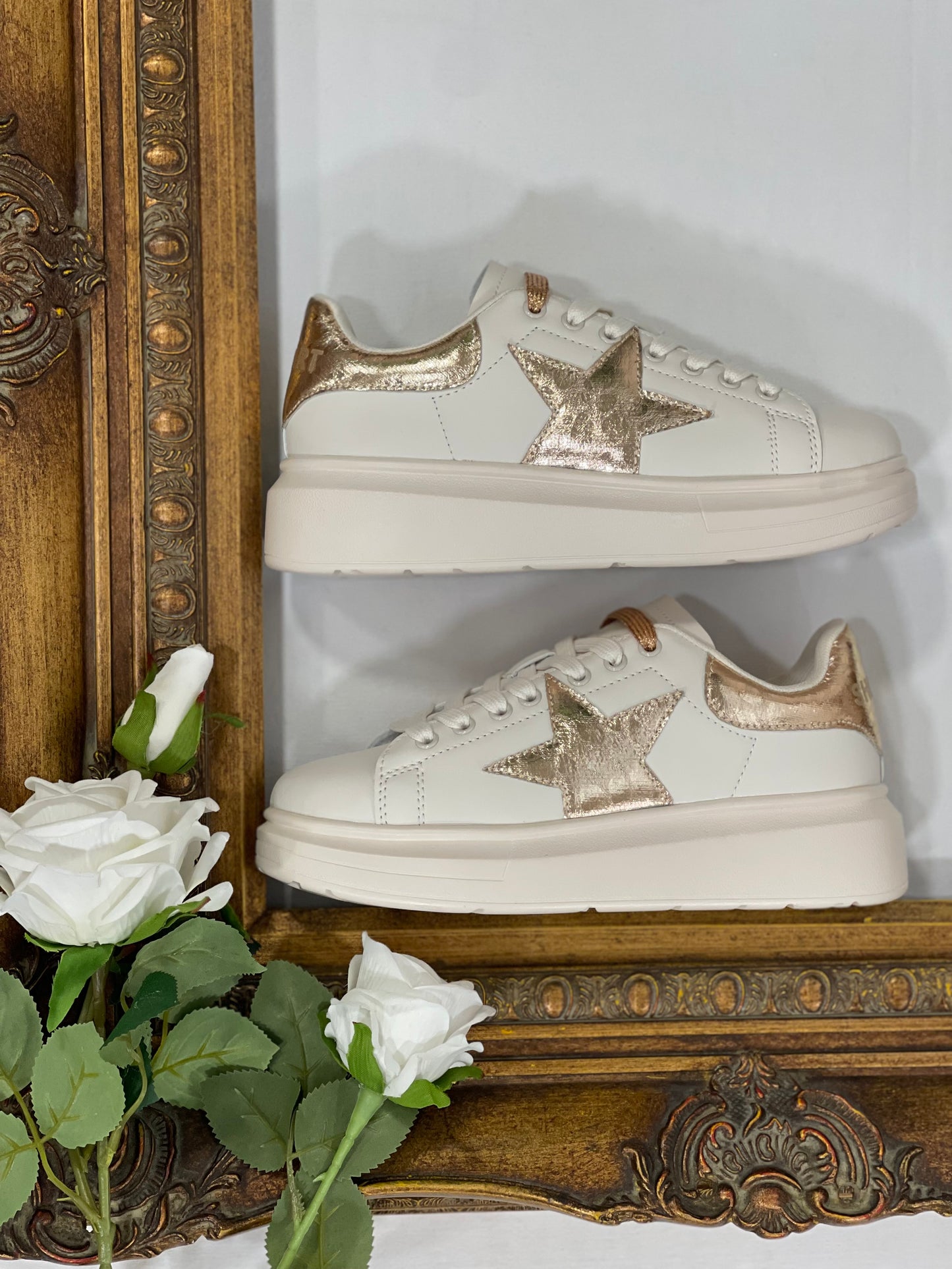 SNEAKERS KIM CREMA