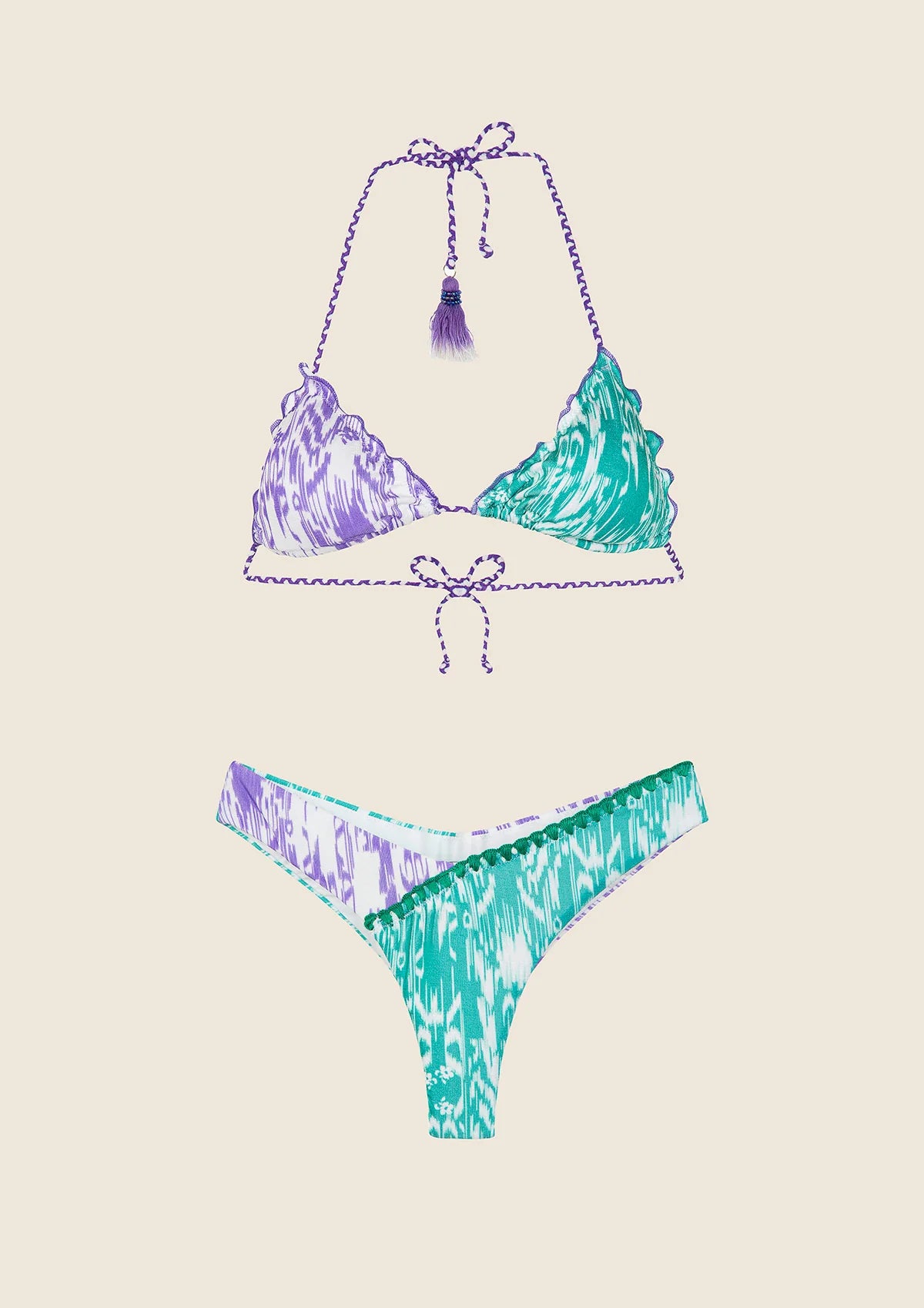 Bikini Donna F**K Triangolo con Slip
Americano Fisso Fantasia