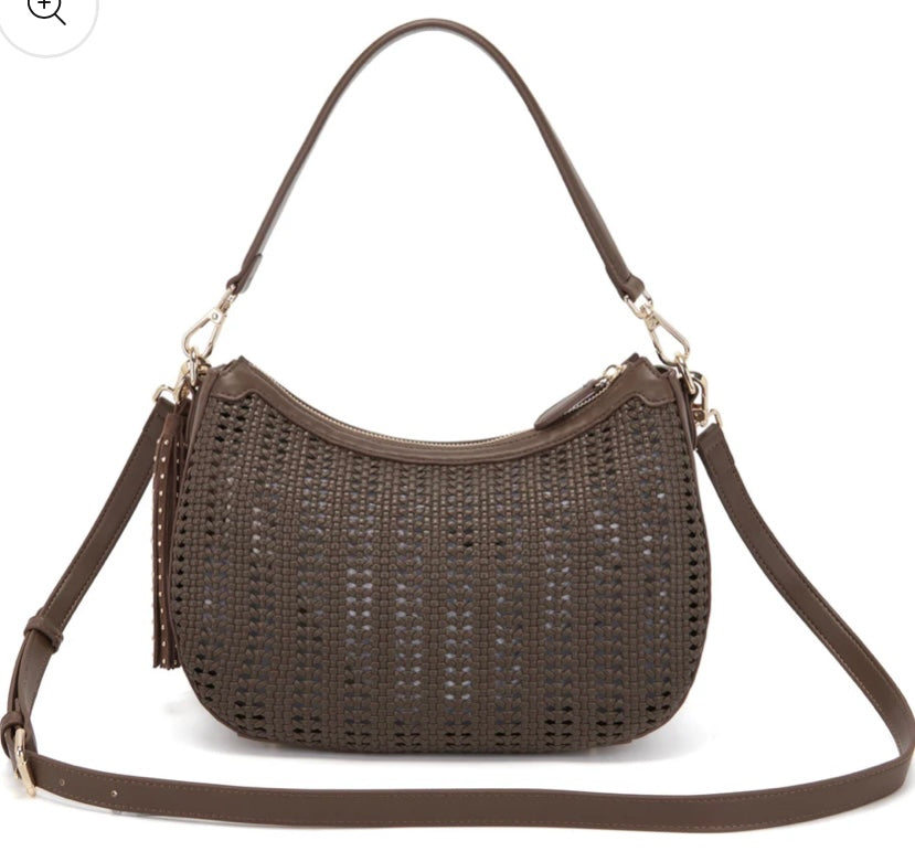 Borsa a spalla Woven